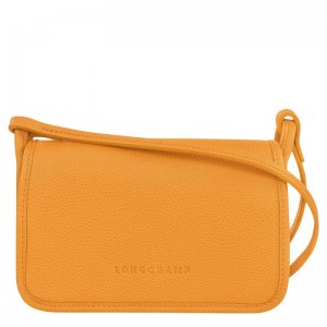 Apricot Orange Longchamp Le Foulonné XS Women's Clutch Bag | LKFR-02875