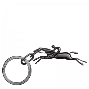 Black Longchamp Cavalier Men's Key Rings | PNGV-12603