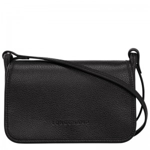 Black Longchamp Le Foulonné XS Women's Clutch Purse | SQBV-87592