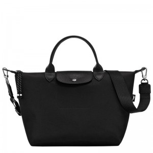 Black Longchamp Le Pliage Energy L Men's Handbags | ZFAB-29051