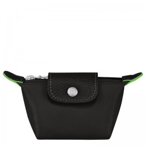 Black Longchamp Le Pliage Green Men's Coin Purses | LPXM-24315