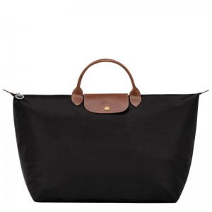 Black Longchamp Le Pliage Original S Women's Travel Bags | OLCQ-15960