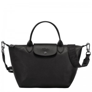 Black Longchamp Le Pliage Xtra S Women's Handbags | RTAO-47508