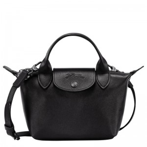 Black Longchamp Le Pliage Xtra XS Women's Handbags | KIGB-02485