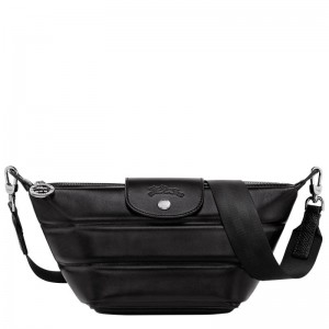 Black Longchamp Le Pliage Xtra XS Women's Crossbody Bags | YQNW-24367