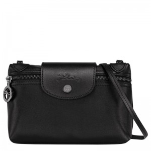 Black Longchamp Le Pliage Xtra XS Women's Crossbody Bags | HKND-34285