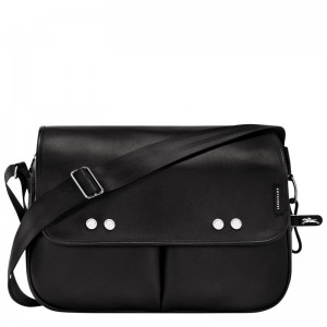 Black Longchamp Très Paris M Women's Crossbody Bags | DIAH-01792