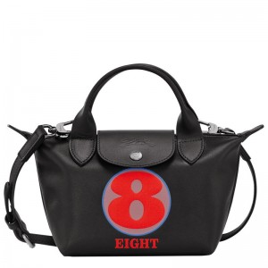 Black Longchamp x Robert Indiana XS Men's Handbags | AKMD-54281