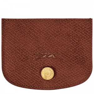 Brown Longchamp Épure Men's Cardholders | BKRC-19765