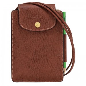 Brown Longchamp Épure XS Women's Crossbody Bags | IGYB-65109