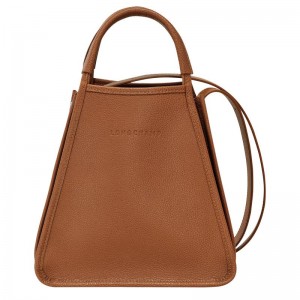 Caramel Brown Longchamp Le Foulonné S Women's Handbags | YAES-73948