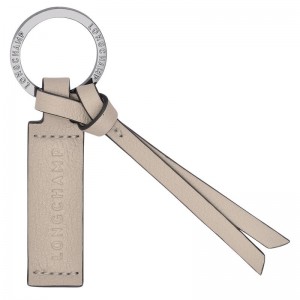 Clay Grey Longchamp 3D Men's Key Rings | PIGX-08749