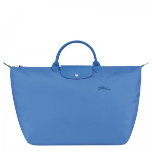 Cornflower Blue Longchamp Le Pliage Green S Men's Travel Bags | LAWQ-70831