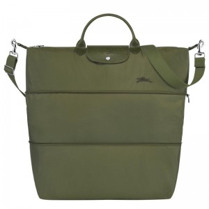 Forest Green Longchamp Le Pliage Green expandable Women's Travel Bags | ASFZ-39861