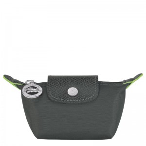 Graphite Grey Longchamp Le Pliage Green Women's Coin Purses | ONCP-58132