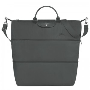 Graphite Grey Longchamp Le Pliage Green expandable Women's Travel Bags | MQIY-78293