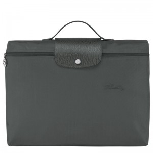 Graphite Grey Longchamp Le Pliage Green S Women's Briefcase | RTZN-61580