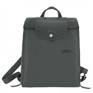 Graphite Grey Longchamp Le Pliage Green M Women's Backpacks | XUQD-12740