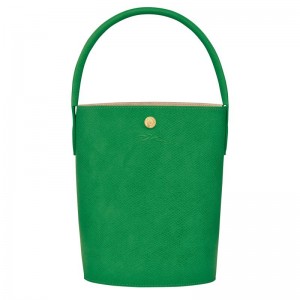 Green Longchamp Épure S Women's Bucket Bag | RBTS-91850