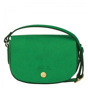 Green Longchamp Épure XS Women's Crossbody Bags | IKPS-16083