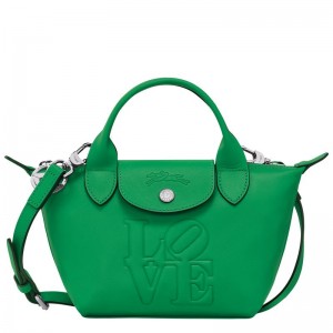 Green Longchamp x Robert Indiana XS Women's Handbags | JYRM-02351