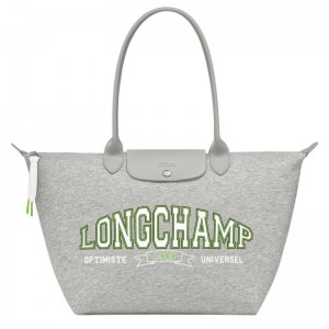 Grey Longchamp Le Pliage Collection L Women's Tote Bag | SHOE-94235