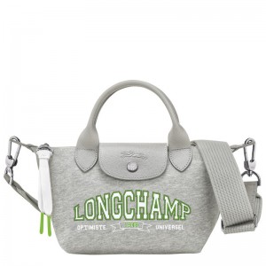 Grey Longchamp Le Pliage Collection XS Women's Handbags | RCTW-70638