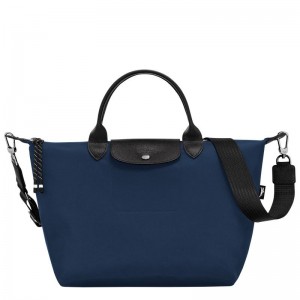 Navy Longchamp Le Pliage Energy L Men's Handbags | APWT-81067