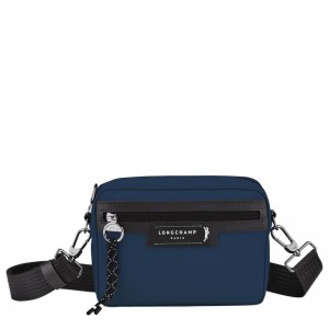 Navy Longchamp Le Pliage Energy S Men's Camera Bag | IXEZ-37582