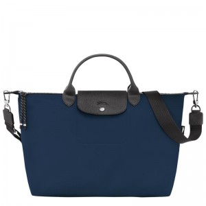 Navy Longchamp Le Pliage Energy XL Men's Handbags | NHFE-96471