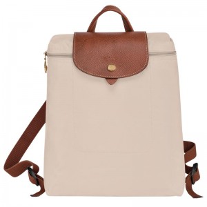 Paper White Longchamp Le Pliage Original M Men's Backpacks | FSQW-27801