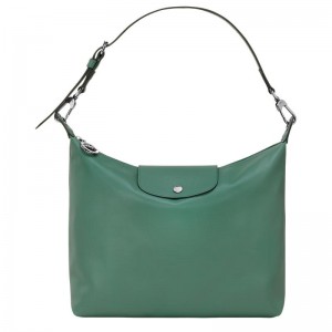 Sage Green Longchamp Le Pliage Xtra M Women's Hobo Bags | VBYX-59842