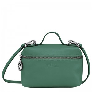 Sage Green Longchamp Le Pliage Xtra XS Vanity Women's Crossbody Bags | EFIH-96830