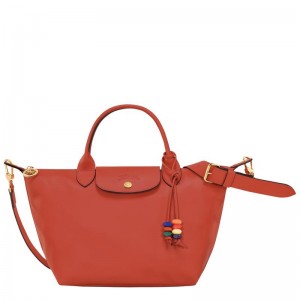 Sienna Red Longchamp Le Pliage Xtra S Women's Handbags | FBOH-96583