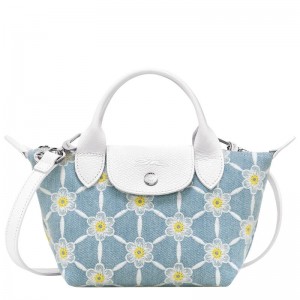 Sky Blue Longchamp Le Pliage Collection XS Women's Handbags | PTWD-19652