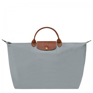 Steel Grey Longchamp Le Pliage Original S Women's Travel Bags | LPKD-21574