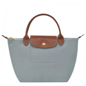 Steel Grey Longchamp Le Pliage Original S Women's Handbags | QGTB-82470