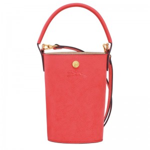 Strawberry Red Longchamp Épure XS Women's Crossbody Bags | MPOT-81329