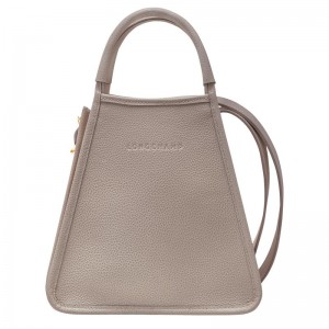 Turtledove Grey Longchamp Le Foulonné S Women's Handbags | RYPW-39752