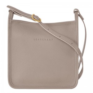 Turtledove Grey Longchamp Le Foulonné S Women's Crossbody Bags | RSDA-59238