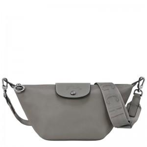 Turtledove Grey Longchamp Le Pliage Xtra XS Women's Crossbody Bags | BCXP-29786