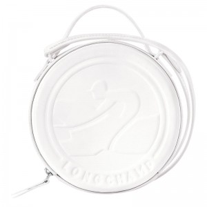 White Longchamp Box-Trot XS Women's Crossbody Bags | FDXL-43280