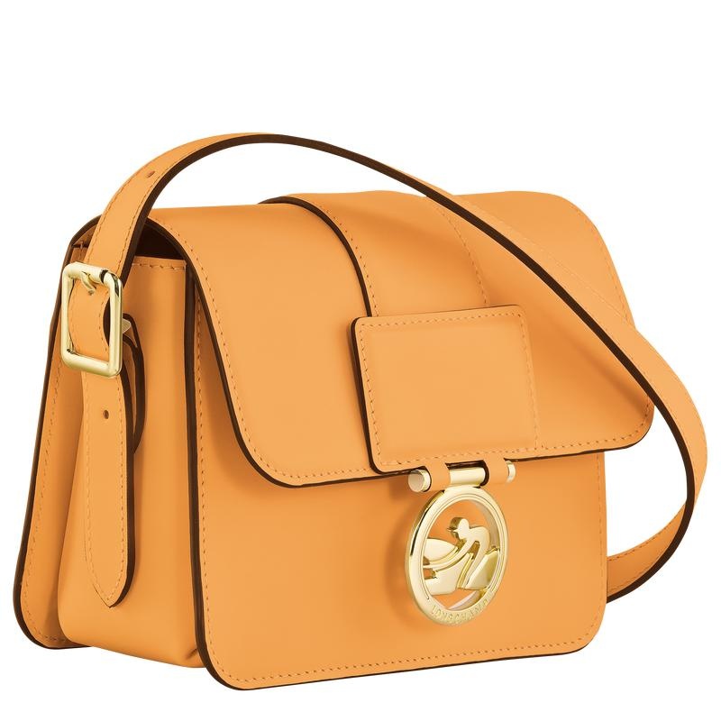 Apricot Orange Longchamp Box-Trot S Women's Crossbody Bags | GXVT-52734