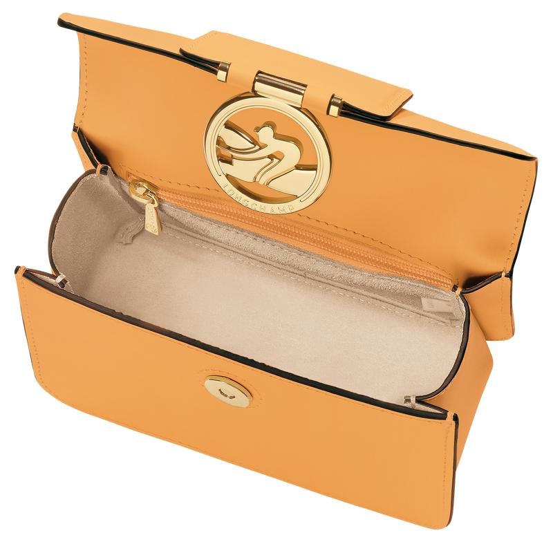 Apricot Orange Longchamp Box-Trot XS Women's Crossbody Bags | LXGH-74029