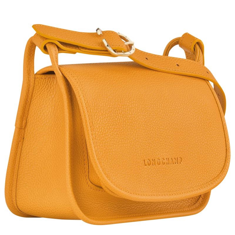 Apricot Orange Longchamp Le Foulonné S Women's Crossbody Bags | JUOY-63872