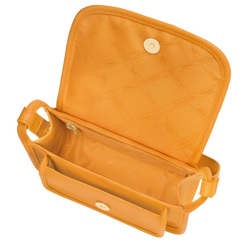 Apricot Orange Longchamp Le Foulonné S Women's Crossbody Bags | JUOY-63872