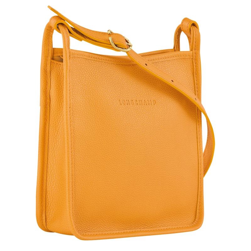 Apricot Orange Longchamp Le Foulonné S Women's Crossbody Bags | NFXD-76950