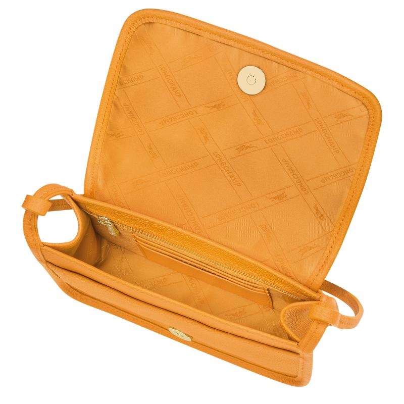 Apricot Orange Longchamp Le Foulonné XS Women's Clutch Bag | LKFR-02875