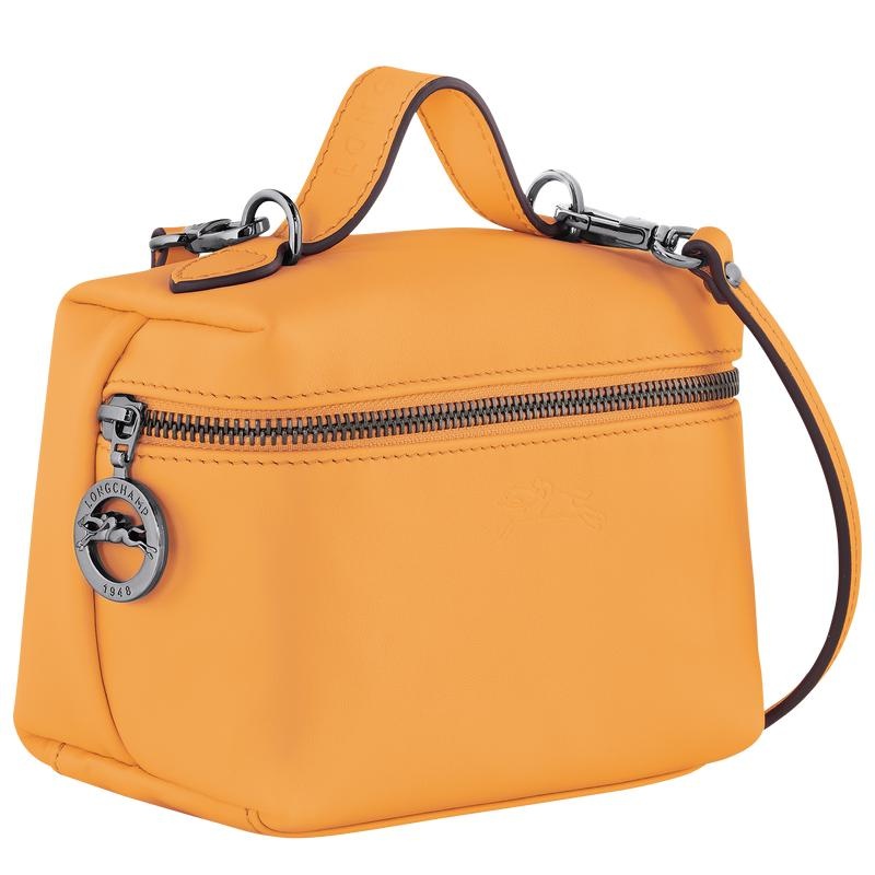 Apricot Orange Longchamp Le Pliage Xtra XS Vanity Women's Crossbody Bags | BSMU-32716