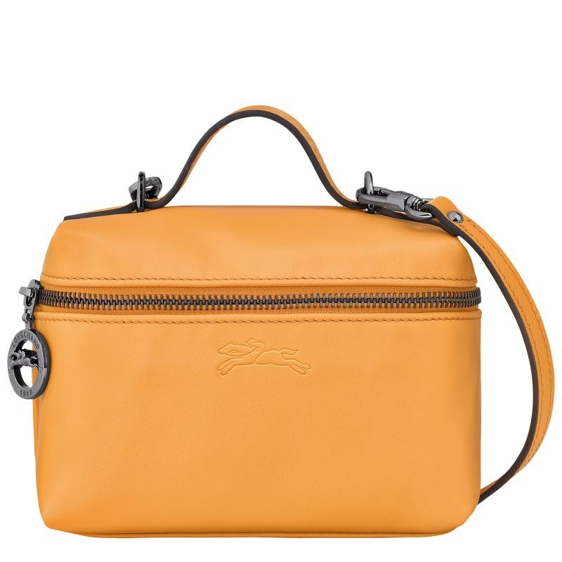 Apricot Orange Longchamp Le Pliage Xtra XS Vanity Women\'s Crossbody Bags | BSMU-32716